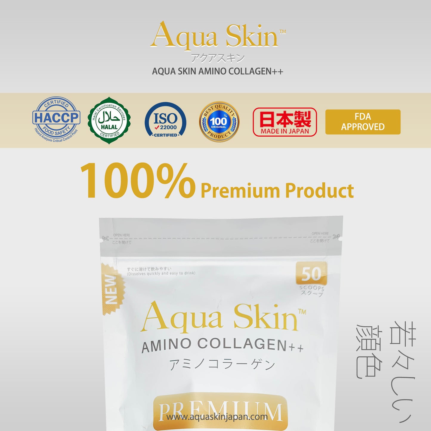 Aquaskin Collagen Powder