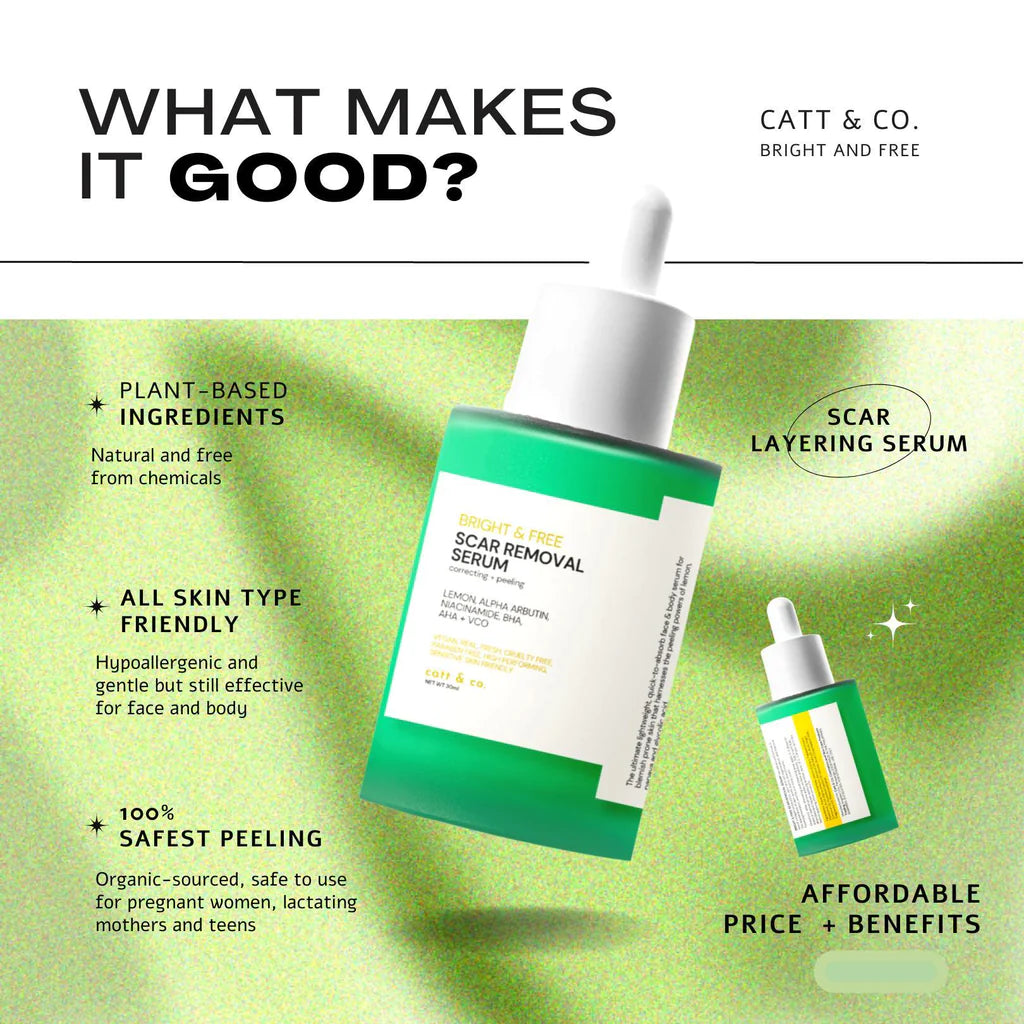 SCAR REMOVAL SERUM by CATT & CO