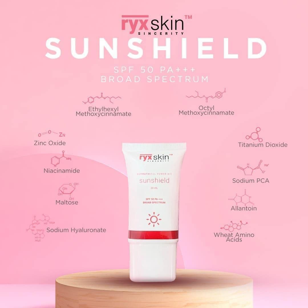 Ryxskin Sunshield 50ML — SPF 50PA+++ Broad Spectrum