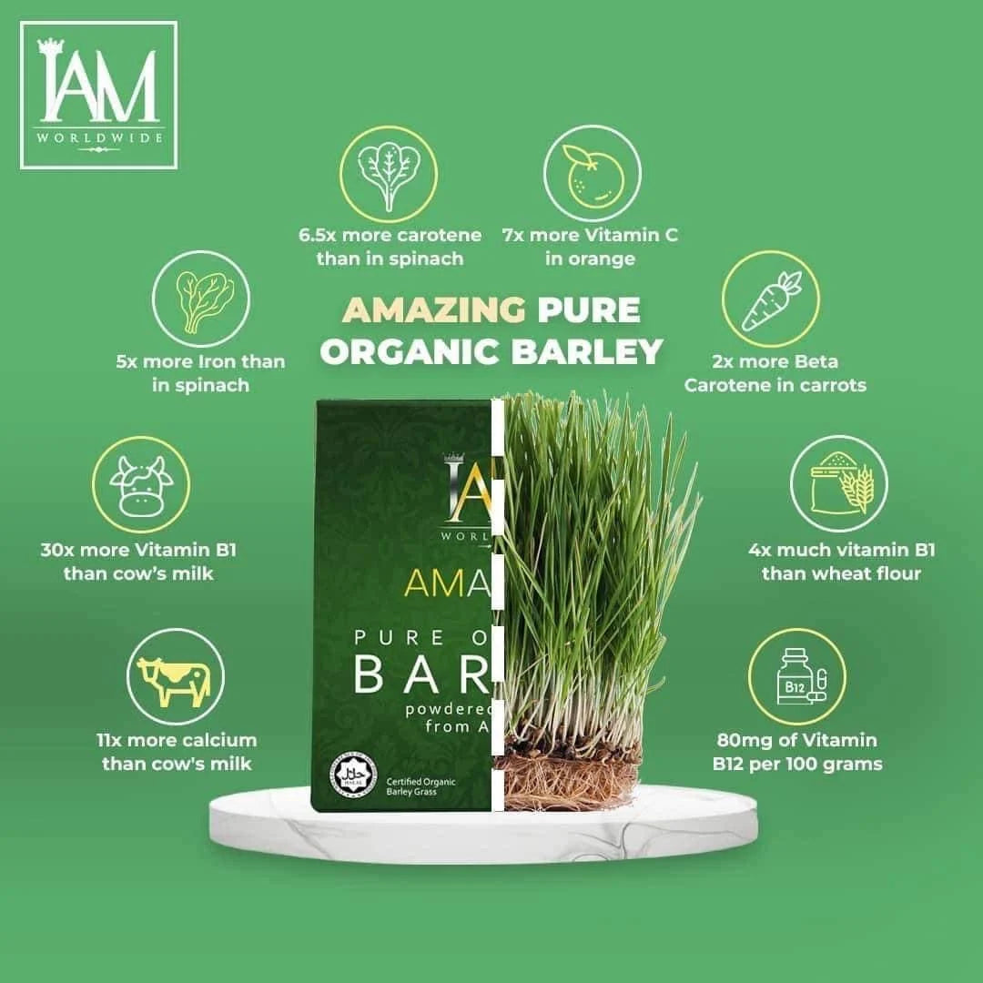 IAM Pure Organic Barley