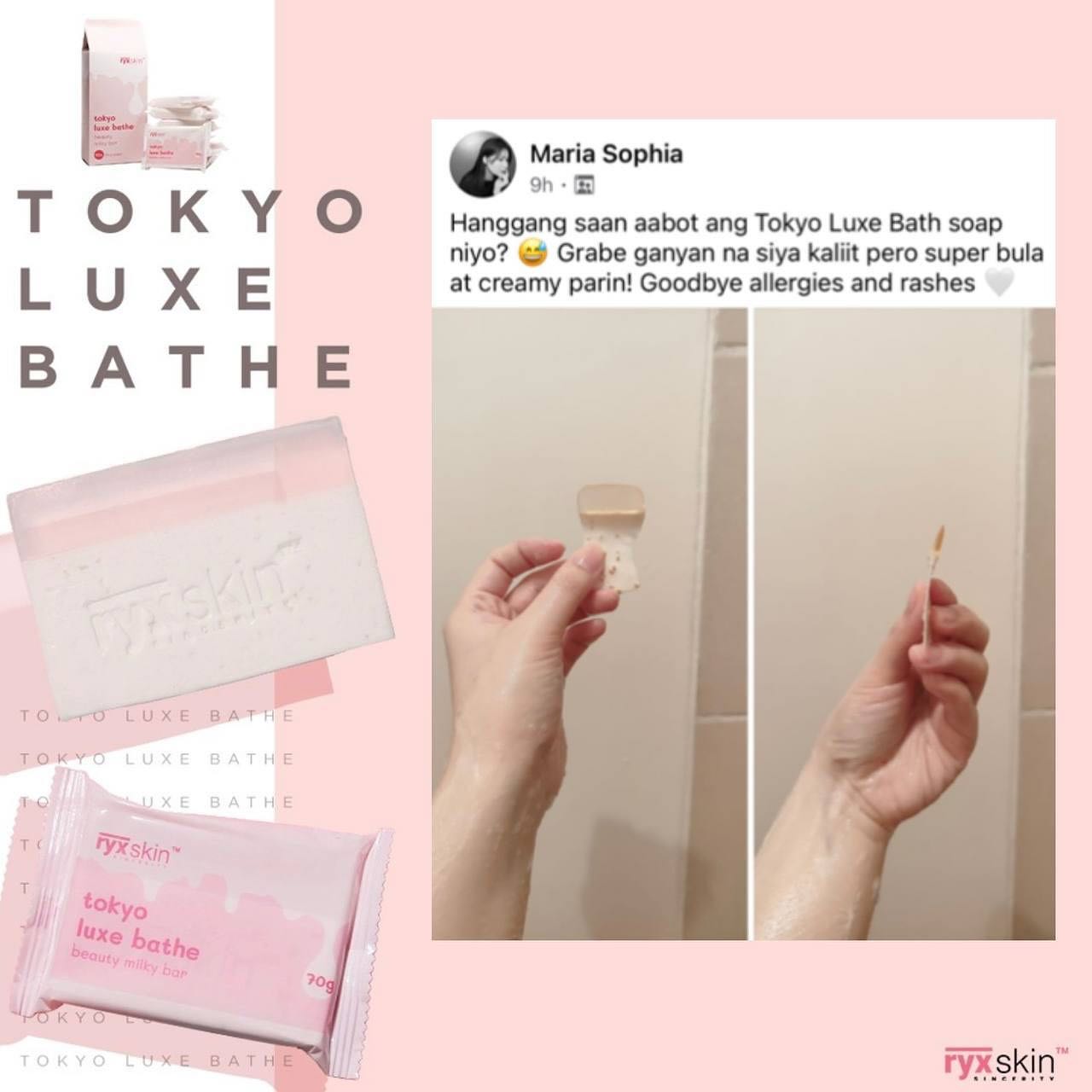 Ryxskin TOKYO LUXE BATH SOAP PACK