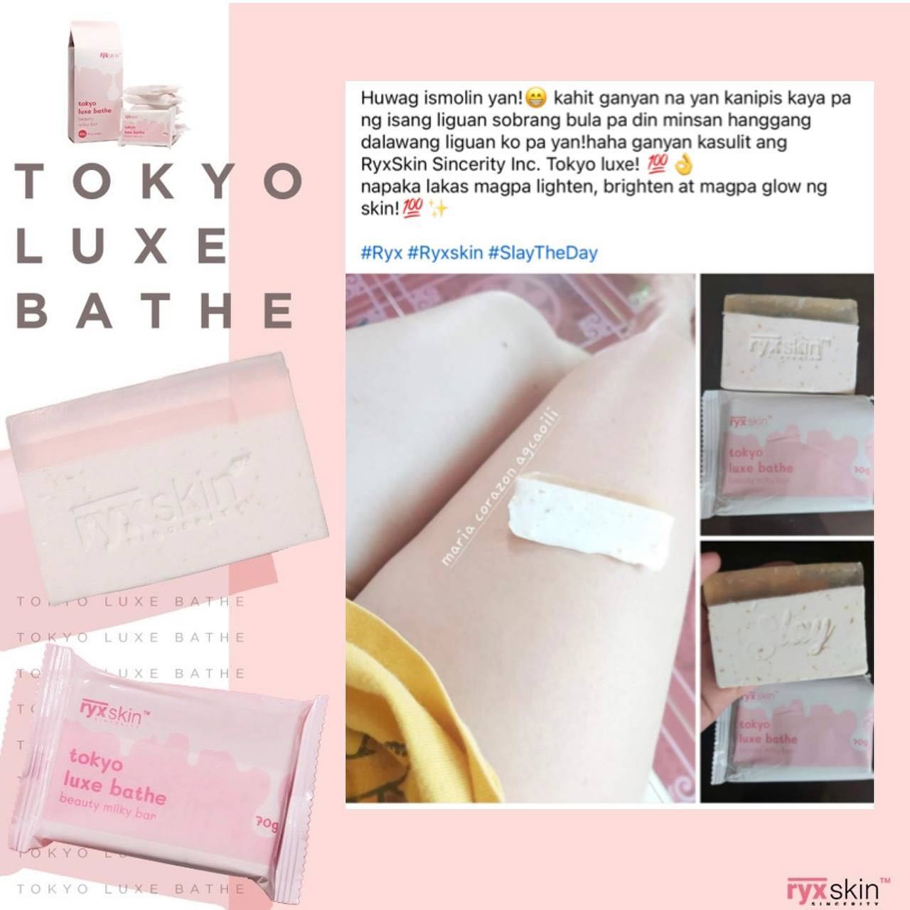 Ryxskin TOKYO LUXE BATH SOAP PACK