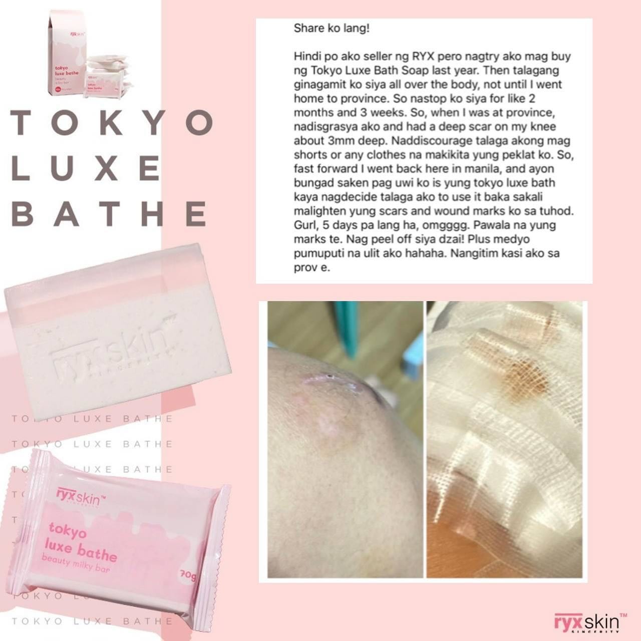 Ryxskin TOKYO LUXE BATH SOAP PACK